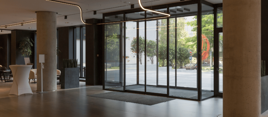 Large Automatic Sliding Doors